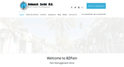 Desktop Screenshot of bzpain.com